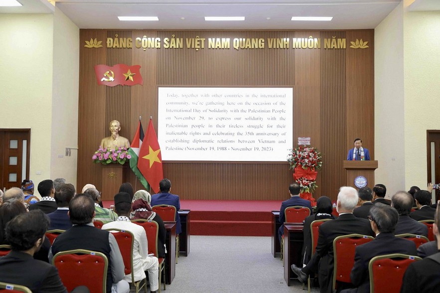 Vietnam And Palestine Mark 35th Anniversary of Diplomatic Relations