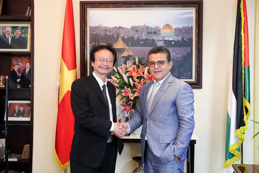 Palestinian Ambassador Saadi Salama: I Love Vietnamese As My Mother Tongue