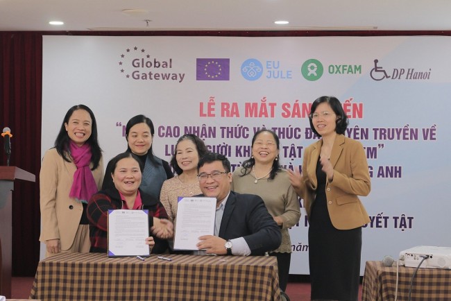Launching Initiative to Raise Awareness of Law on Persons With Disabilities For Children