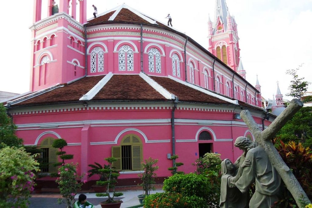 Tan Dinh Church Voted As Top 8 Most Beautiful Pink Destinations In The World