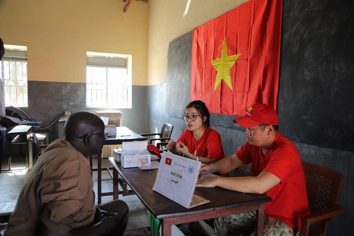 Blue Beret Officers to Celebrate the Founding Anniversary of the Vietnam People's Army