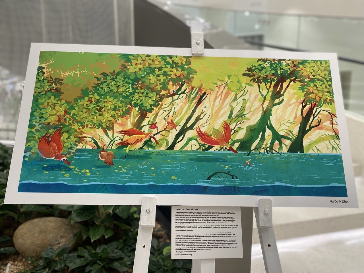Illustration Exhibition Lotte Mall West Lake Hanoi,