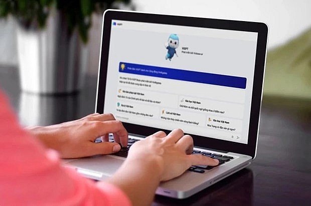 ViGPT on website (Photo: VinBigdata)
