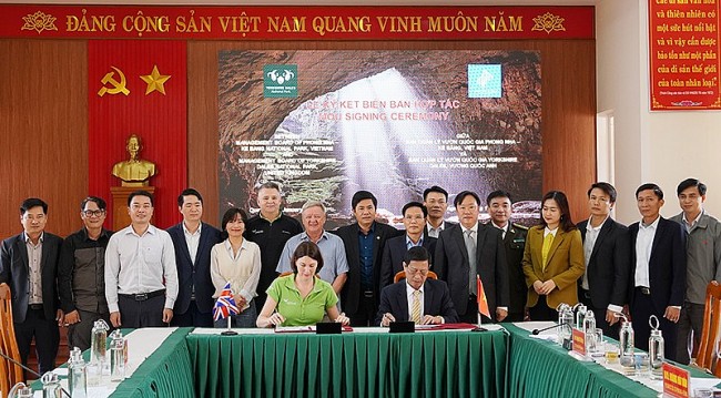 Phong Nha-Ke Bang, Yorkshire Dales Cooperate On Biodiversity And Cave Exploration
