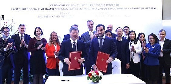 At the signing ceremony (Photo: VSS)