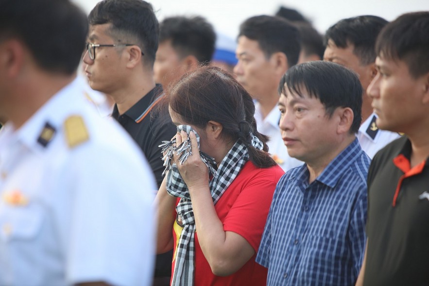 Commemoration Ceremony for 64 Soldiers who Fell while Protecting Gac Ma Island