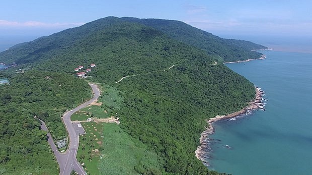 A view of Son Tra Peninsula. (Photo: VNA)