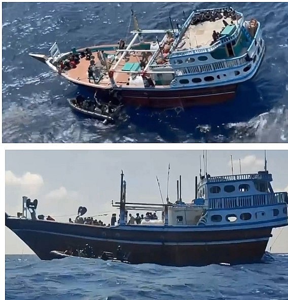 Pakistani and Iranian Crew Thank Indian Navy for Saving Them from Somali Pirates