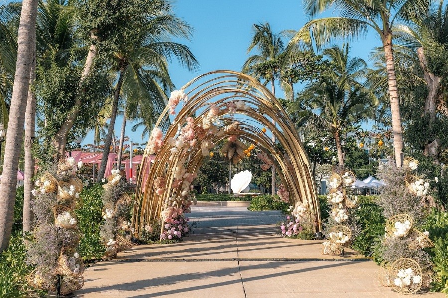 Lavish Indian Wedding Held at InterContinental Phu Quoc Long Beach