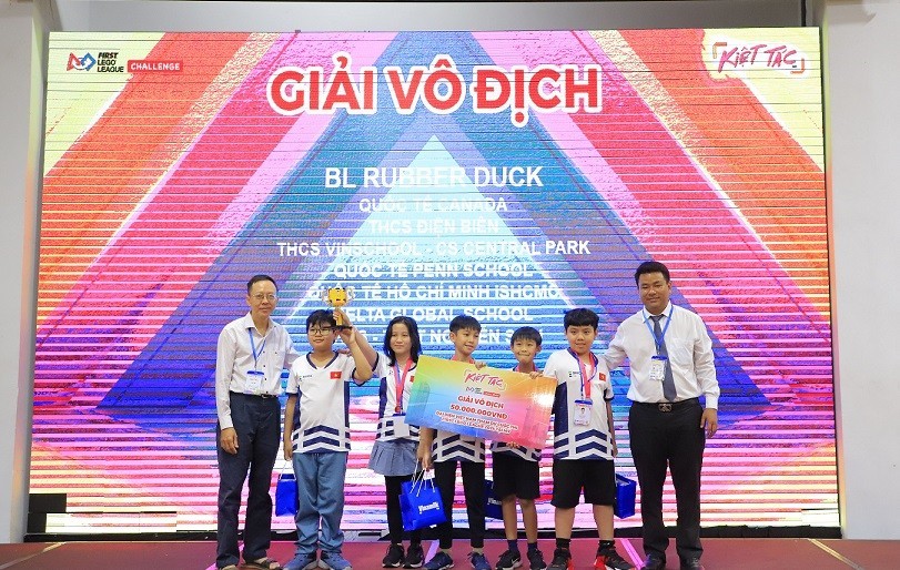 Best Teams Found to Represent Vietnam at FIRST® LEGO® LEAGUE World Final