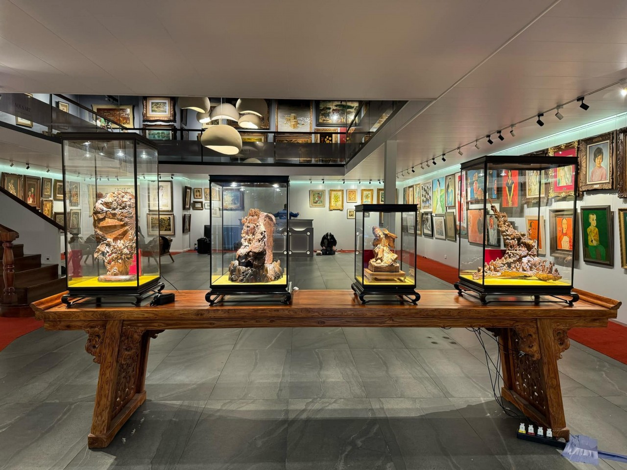 Exhibition, Auction of 221 Vietnamese Art Works of 20th Century Holds in Hanoi