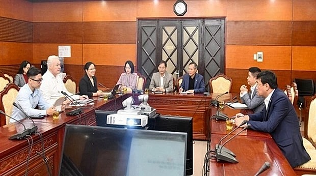 An overview of the working session (Photo courtesy of General Department of Sports and Physical Training)  
