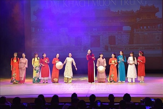 A performance at the event. (Photo: VNA)