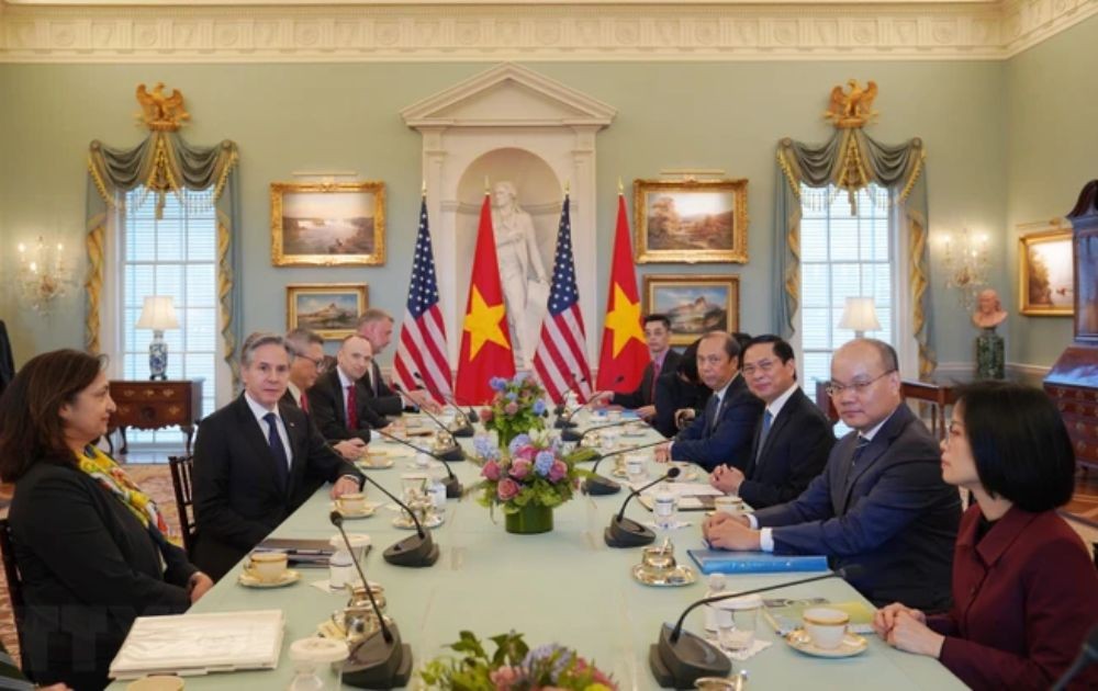 An overview of the first Vietnam-US Dialogue at the foreign ministerial level (Photo: VNA)