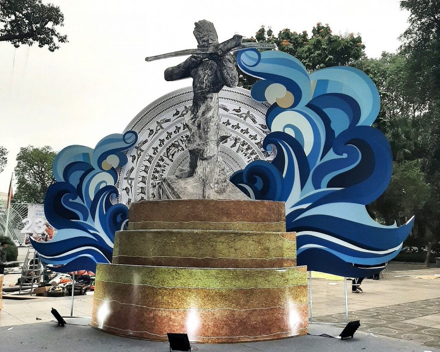 The venue of the Hanoi Tourism Festival 2023. Photo: Le hoi Du lich Ha Noi