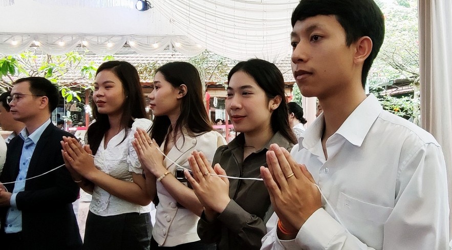 Celebrating Bunpimay in Vietnam: We Feel the Same Happiness as at Home