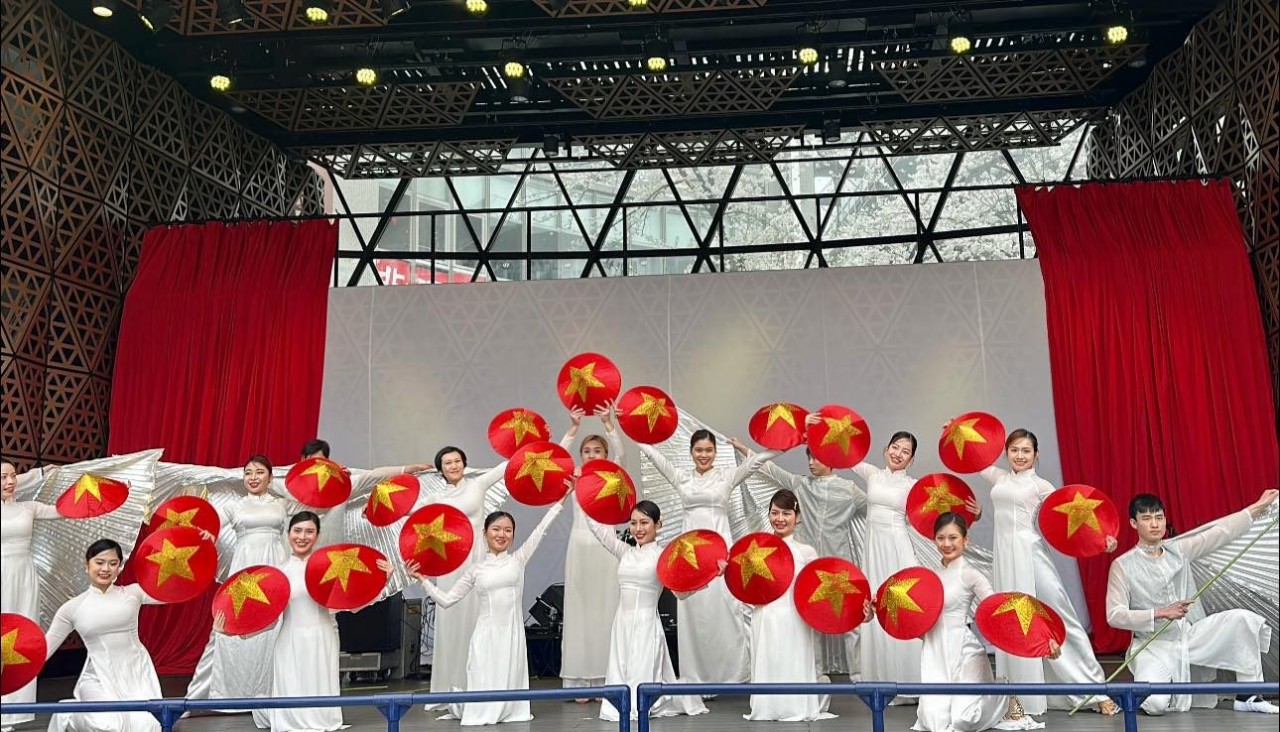 Dance performance at the festival.