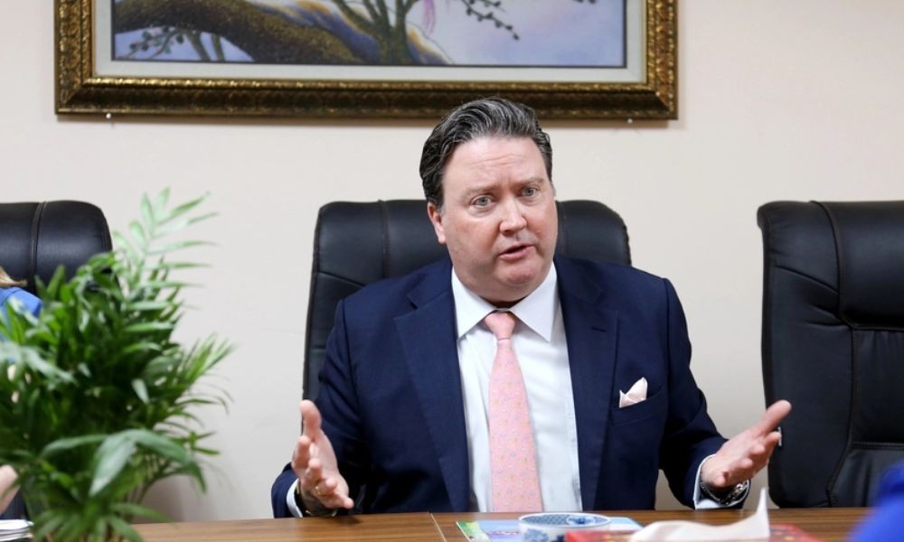 United States Ambassador to Vietnam Marc E. Knapper (Photo: Phu Nu Viet Nam)
