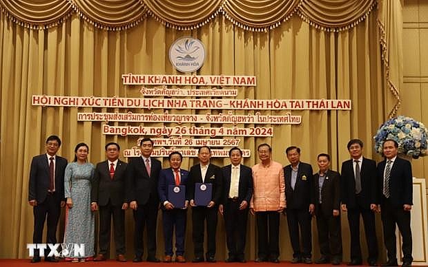 At the conference in Bangkok on April 26 (Photo: VNA)