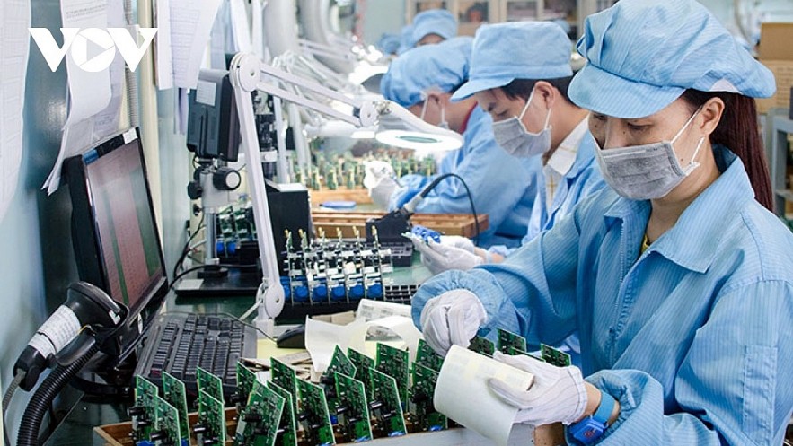 FDI businesses have disbursed US$6.28 billion over the past four months. Photo: VOV