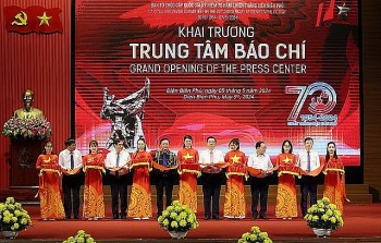 Press Center of Dien Bien Phu cho Victory Debuts in Dien Bien
