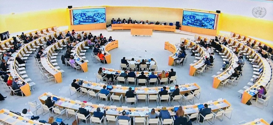 Dialogue session on UPR National Report cycle IV of the United Nations Human Rights Council.
