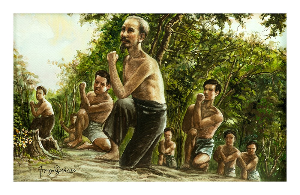 Uncle Ho through Perspective of Overseas Vietnamese Artist
