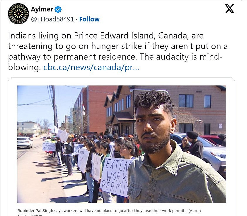 Indian Students in Canada Protest Immigration Rule Changes, Threaten Hunger Strike