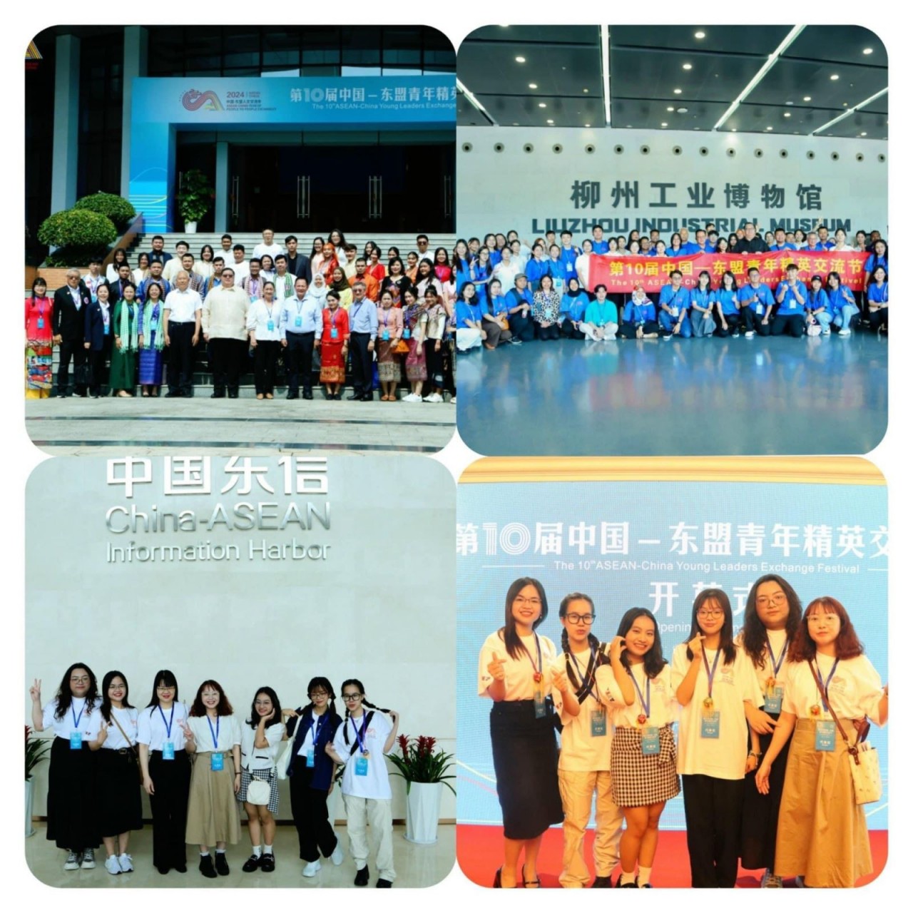 the Viet Nam Union of Friendship Organizations sent a delegation of seven delegates to attend the 10th AEAN-China Young Leaders Exchange Festival