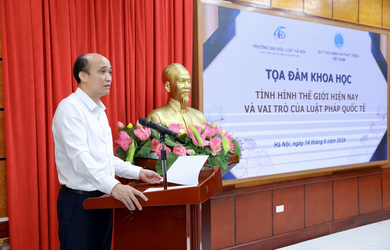 Seminar on Role of International Law Takes Places in Hanoi