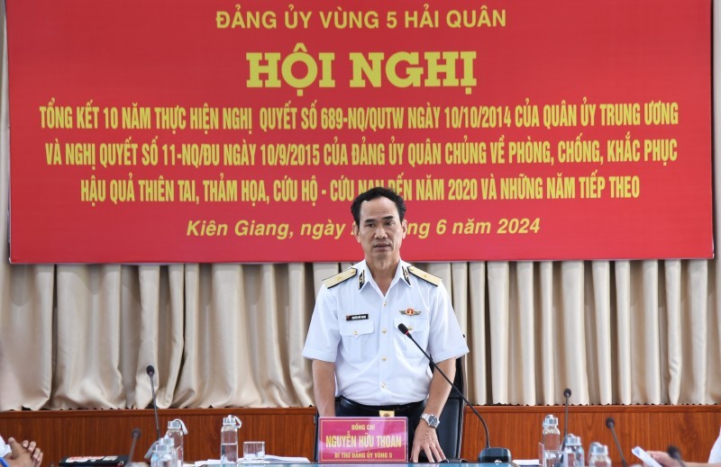 Navy Region 5 Reviews 10-year Implementation of Resolution 806