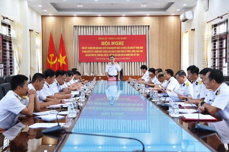 Navy Region 5 Reviews 10-year Implementation of Resolution 806