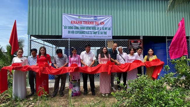 Swiss Association Sponsors Projects in Kien Giang, Long An