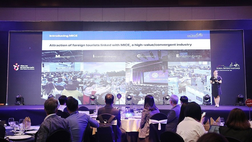 Delegates attending Korea MICE Roadshow held in Vietnam last year. (Photo courtesy of the Vietnam National Authority of Tourism) Delegates attending Korea MICE Roadshow held in Vietnam last year. (Photo courtesy of the Vietnam National Authority of Tourism)