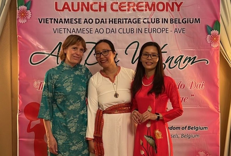vietnamese ao dai heritage club promotes traditional cultural values in belgium