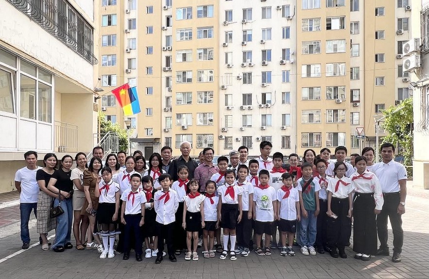 Vietnamese Lessons in Odessa Shelter (Ukraine)