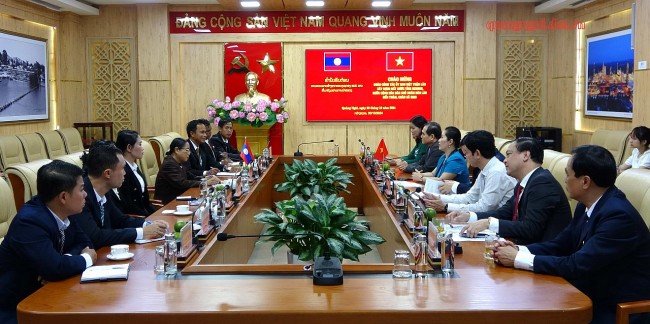 Quang Ngai, Sekong Strengthen Cross-Border Ties