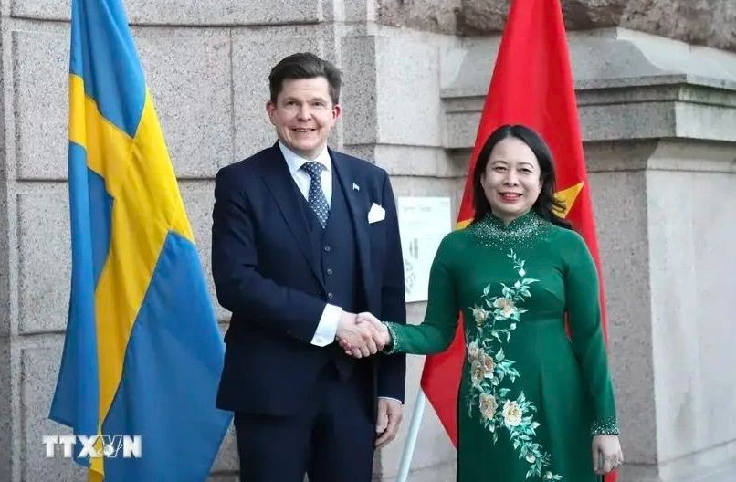 Vice State President Busy in Official Visit to Sweden
