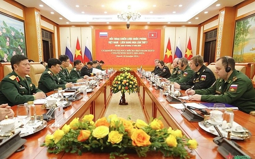 At the 7th Vietnam - Russia Defence Strategy Dialogue (Photo: qdnd.vn) At the 7th Vietnam - Russia Defence Strategy Dialogue (Photo: qdnd.vn)