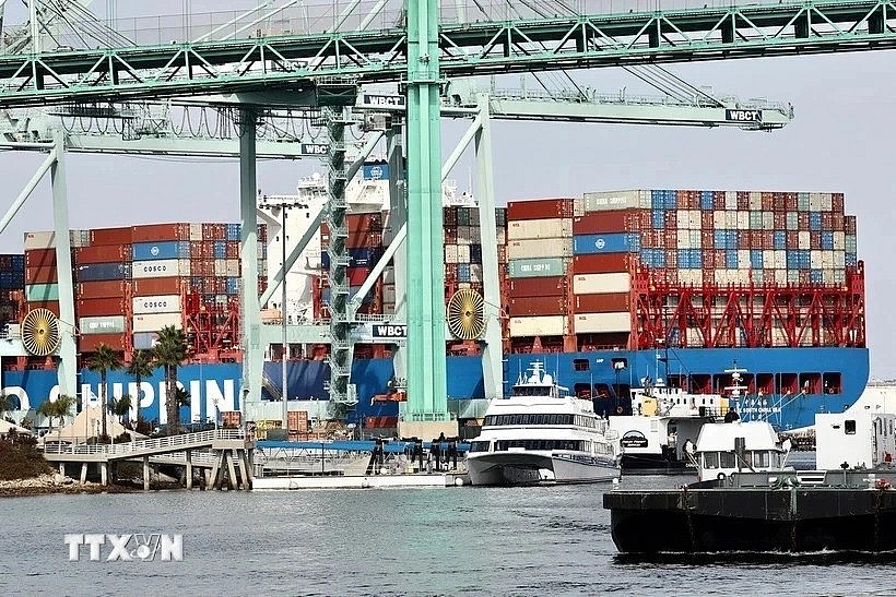 A port in California of the US (Photo: Xinhua/VNA)
