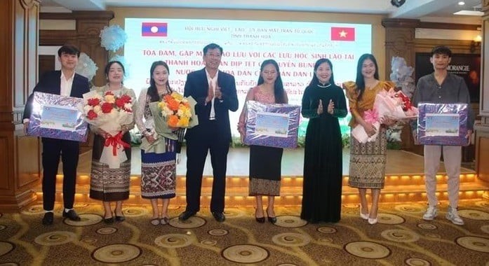 Vibrant Activities to Support Lao Students During Bunpimay Festival