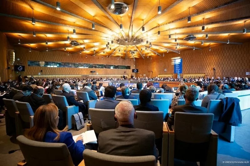 The UNESCO Executive Board session takes place from April 7 to 17. (Photo: UNESCO)