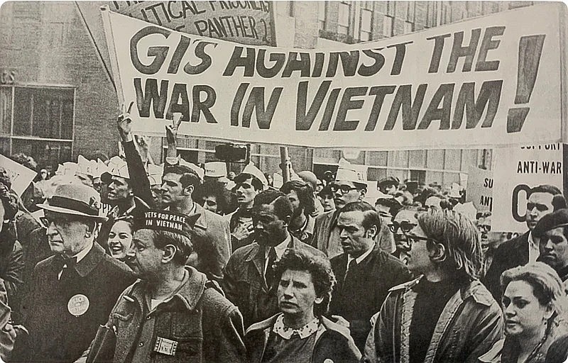 Veterans for peace in Vietnam.