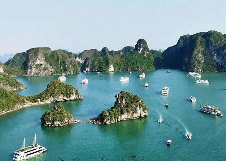 Ha Long Bay, the only UNESCO-recognised natural heritage site of Quang Ninh province (Photo: CGTN) Ha Long Bay, the only UNESCO-recognised natural heritage site of Quang Ninh province (Photo: CGTN)