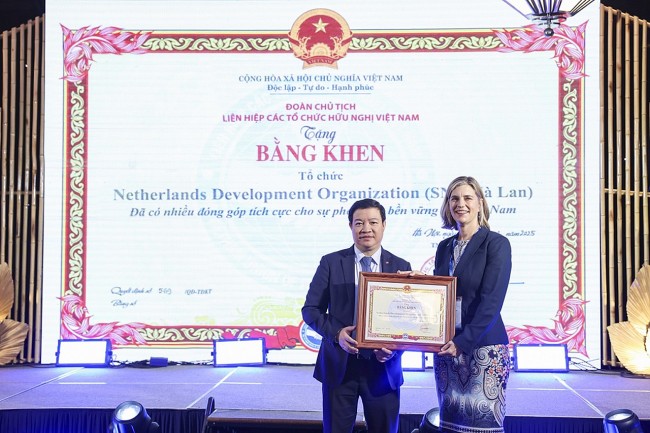 SNV: Ambassador of Vietnam - Netherlands People-to-people Relations