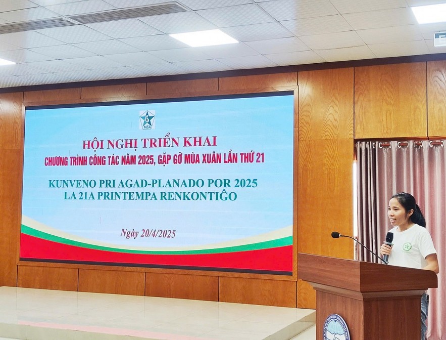 Vietnam Esperanto Association Promotes Training to Develop Movement