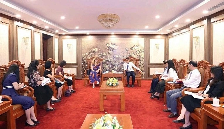 At the meeting