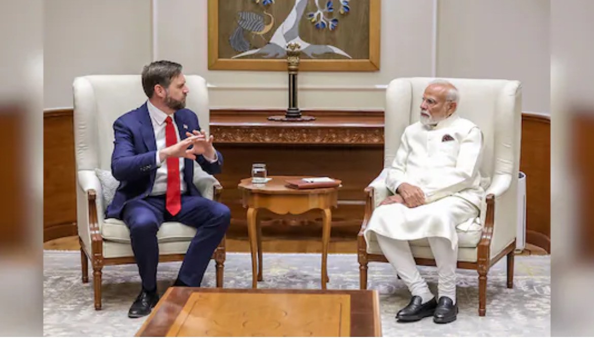"Great Leader": JD Vance Lauds PM Modi During His India Visit