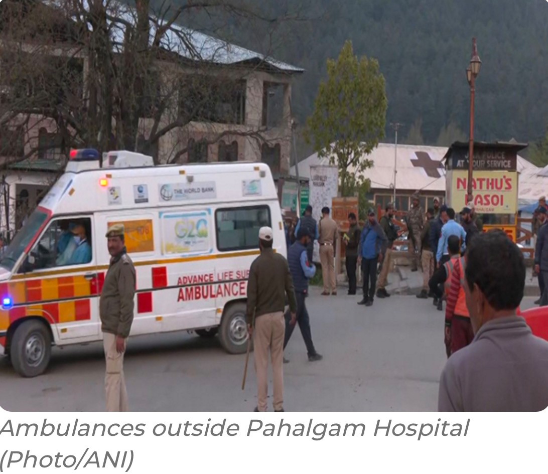 "They will not be spared": PM Modi strongly condemns terror attack in J-K's Pahalgam