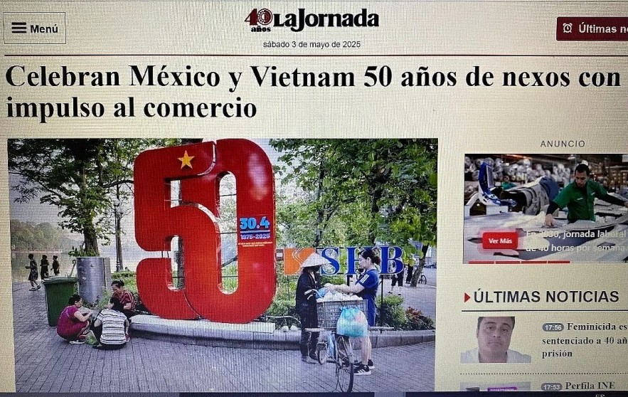 50 Years of Mexico-Vietnam Diplomatic Relations: Continuous Flourish in All Fields